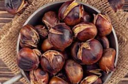 Châtaignes — manganèse et cuivre pour les os et le collagène